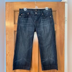 7 for all man kind crop jeans